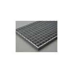 Galvanized steel floor grille