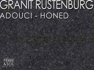 Granit Rustenberg Adouci sur mesure