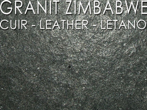 Granit Zimbabwe cuir letano