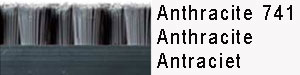 Brosse nylon Anthracite 741