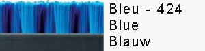Spazzola in nylon blu 424 Verimpex