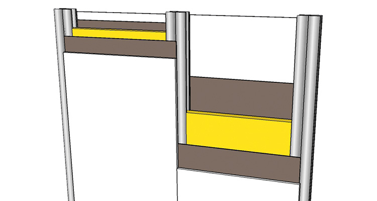 InsulMass 5.3 ST bulkhead application